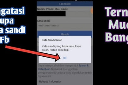 Cara Atasi FB Lupa Sandi dan Nomor Tidak Aktif